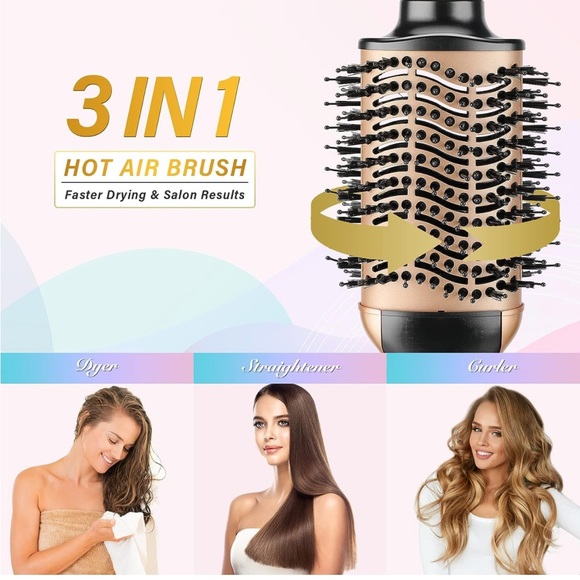 Hot Air Brush 1000W Power with Overheating Protection - Picture 4 of 8